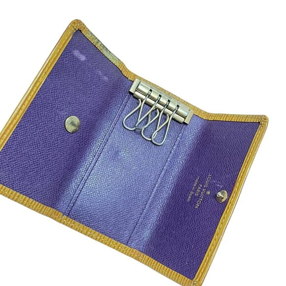 Auth LOUIS VUITTON Multicles 4 M63829 Jaune Epi - Picture 5 of 7